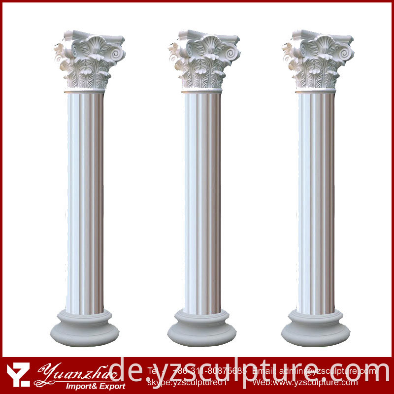 White Marble Column 